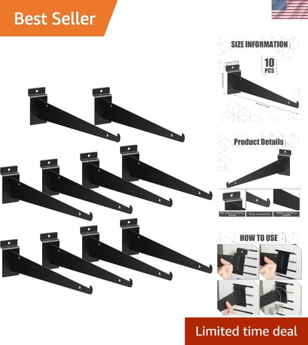 Set staffe per scaffali - 10,