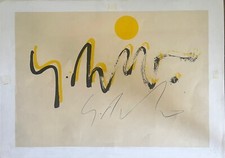 SERGIO DANGELO Litografia cm