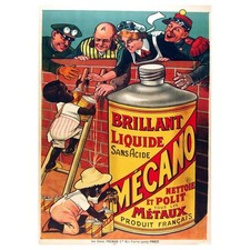Poster Vintage Pubblicitario