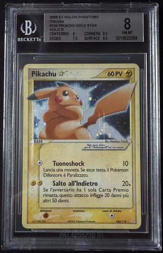 Pokemon bgs pikachu gold - bgs, 8