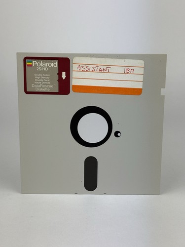 Floppy disk polaroid - disk, 5.25"