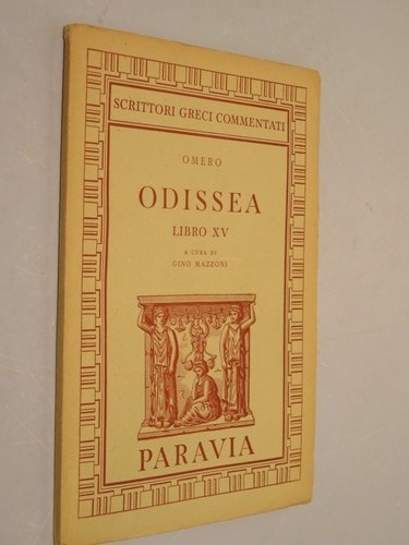 Odissea libro omero gino - xv,