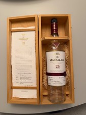 Macallan scatola whisky 25