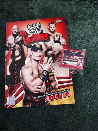 Topps wwe icon sticker - sticker, 2013
