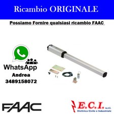 FAAC 402 CBC AUTOMAZIONE CANCELLO BATTENTE ATTUATORE MOTORE 104468 ORIGINALE