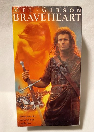 New sealed 1995 braveheart vhs - new,
