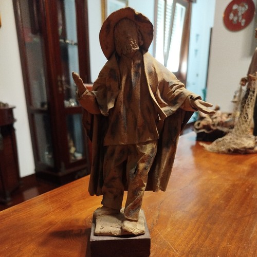 Statua pastore cartapesta - pastore,