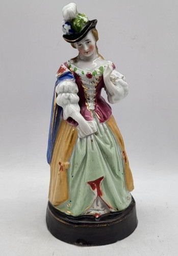 Antica statuina porcellana - antica,