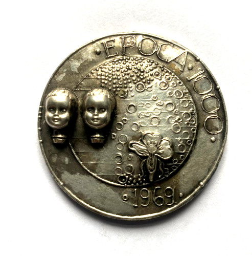 800 silver medal floriano - medal,