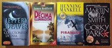 Lotto 4 libri: Romanzi Stranieri #4 - Deaver-Redfield-Mankell-C. Smith-v. elenco