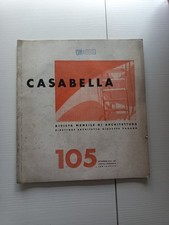 Architettura CASABELLA 105 settembre 1936 Giuseppe Pagano, Gio Ponti