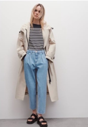 Zara oversized trench coat - oversized,