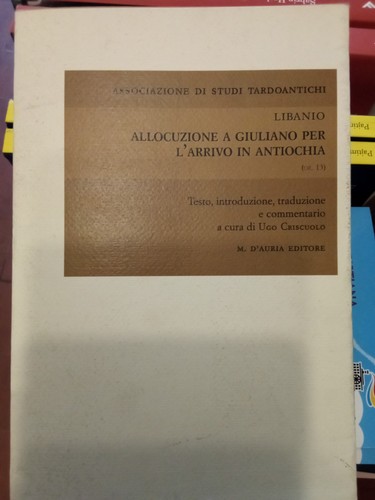 Libanio allocuzione giuliano - libanio, a