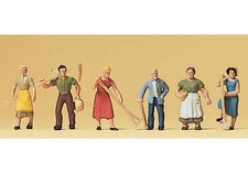 Preiser scala N 79040 figure omini Contadini Agricoltori 6 pezzi Nuovi OVP