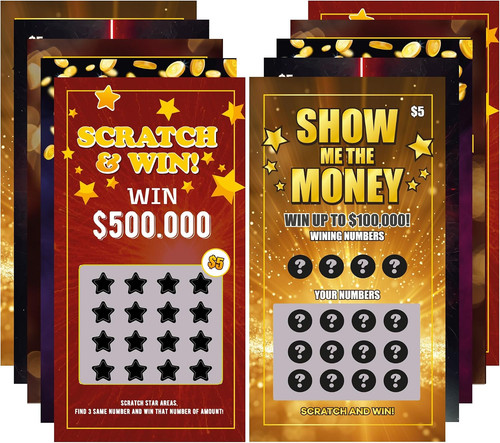 Biglietti lotteria scherzo - , e