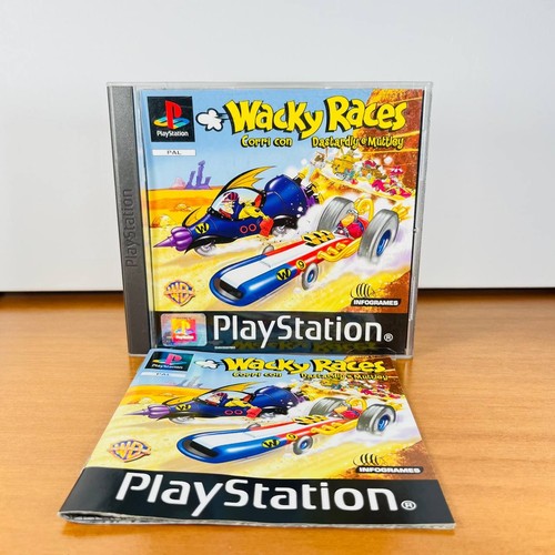 Wacky races ps1 corri con - wacky,