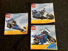 Lego Creator 3 In 1 Race Rider 6747 Moto SOLO MANUALE ISTRUZIONI