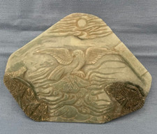 ANTICA PLACCA IN GIADA CON