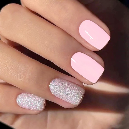 Corto rosa glitter - *rosa,