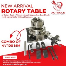 Tavolo rotante 4" pollici HV