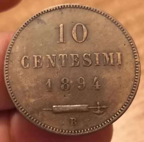 Moneta centesimi 1894 - 10,