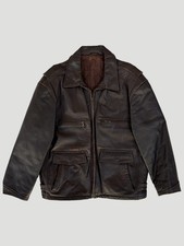 Vintage Mens Brown Leather