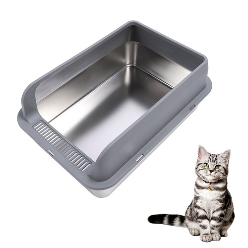 Lettiera acciaio inox - in,