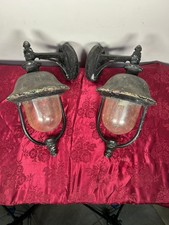 coppia di lanterne vintage