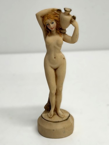 Statua vintage donna nuda - donna,