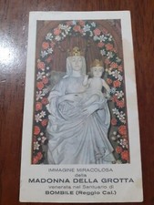 BOMBILE CALABRIA MADONNA DELLA