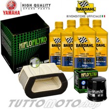 Tagliando YAMAHA YZF-R1 1000 1998 1999 2000 2001 / Kit Olio Bardahl XTM + Filtri