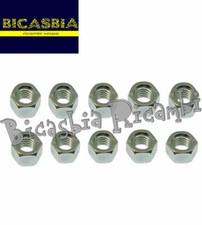 1158- -  KIT 10 DADI DADO MM 7 PER VARIE APPLICAZIONI VESPA 50 125 150 200
