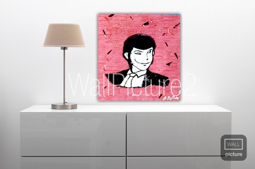 Quadro lupin rosa - lupin, pastello