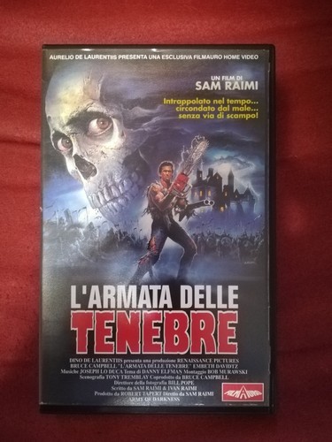 Armata delle tenebre - delle, vhs