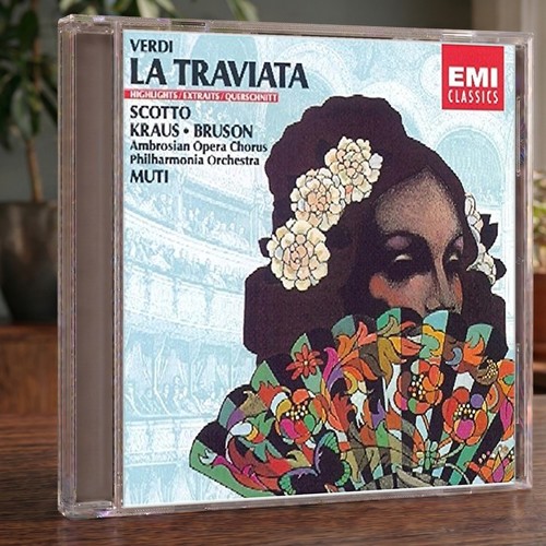 Verdi traviata cd - -,