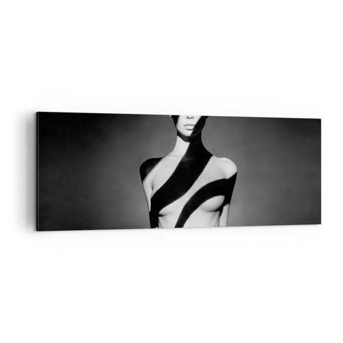 Quadro tela 140x50cm nudo - su,