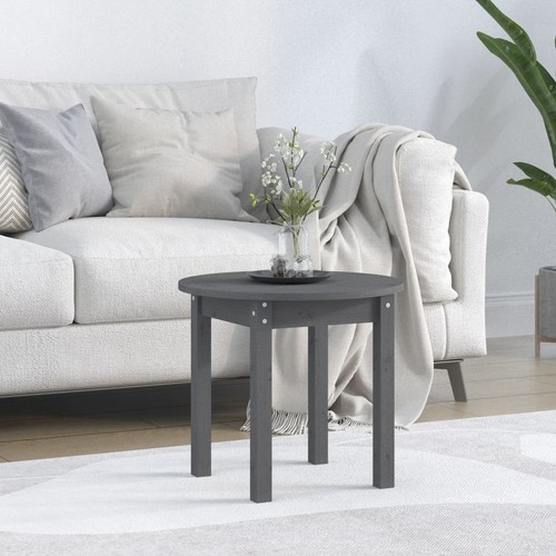 Tavolino salotto grigio ø - salotto,