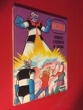 MAZINGA Z FERMATE L'ESERCITO DI ASHURA Ed. Salani (1° Ed 1978) Libro Fumetto