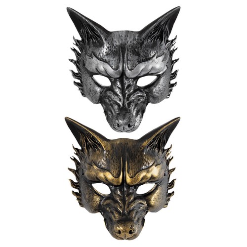 Maschera lupo halloween - da,
