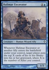 MTG 4x HALIMAR EXCAVATOR EXC - SCAVATRICE DI HALIMAR - WWK