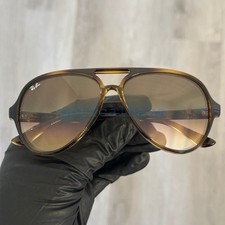 Occhiali da sole Ray-Ban RB4125 CATS 5000 tartaruga unisex aviatore Made in Italy 710/51