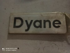 Logo "Dyane" In Alluminio