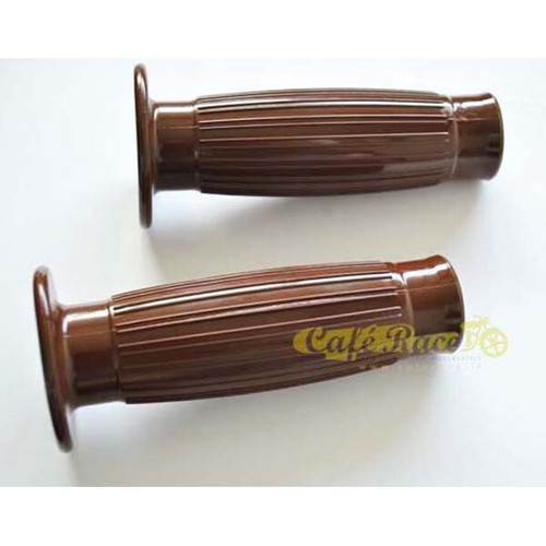 Manopole grips vintage marroni