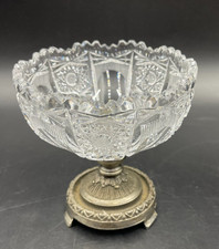 CENTROTAVOLA PORTA CARAMELLE BON BON CIOCCOLATINI CRISTALLO ANNI '70