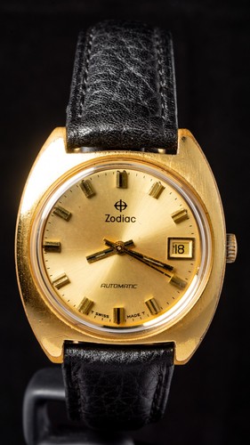 Orologio zodiac quadrante oro - quadrante,