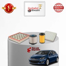 KIT TAGLIANDO 4 FILTRI OPEL ASTRA J 1.6 CDTI 81KW 110CV DAL 2014 ->