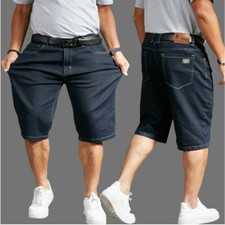 Mens Denim Shorts Stretch