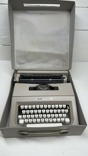 Macchina scrivere olivetti - macchina,
