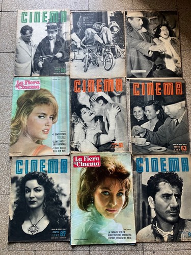 Riviste cinema sipario anni - e,