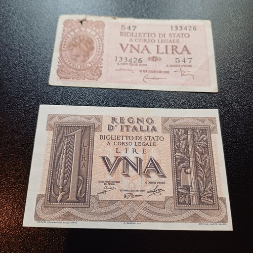 Vecchie banconote regno - banconote, d